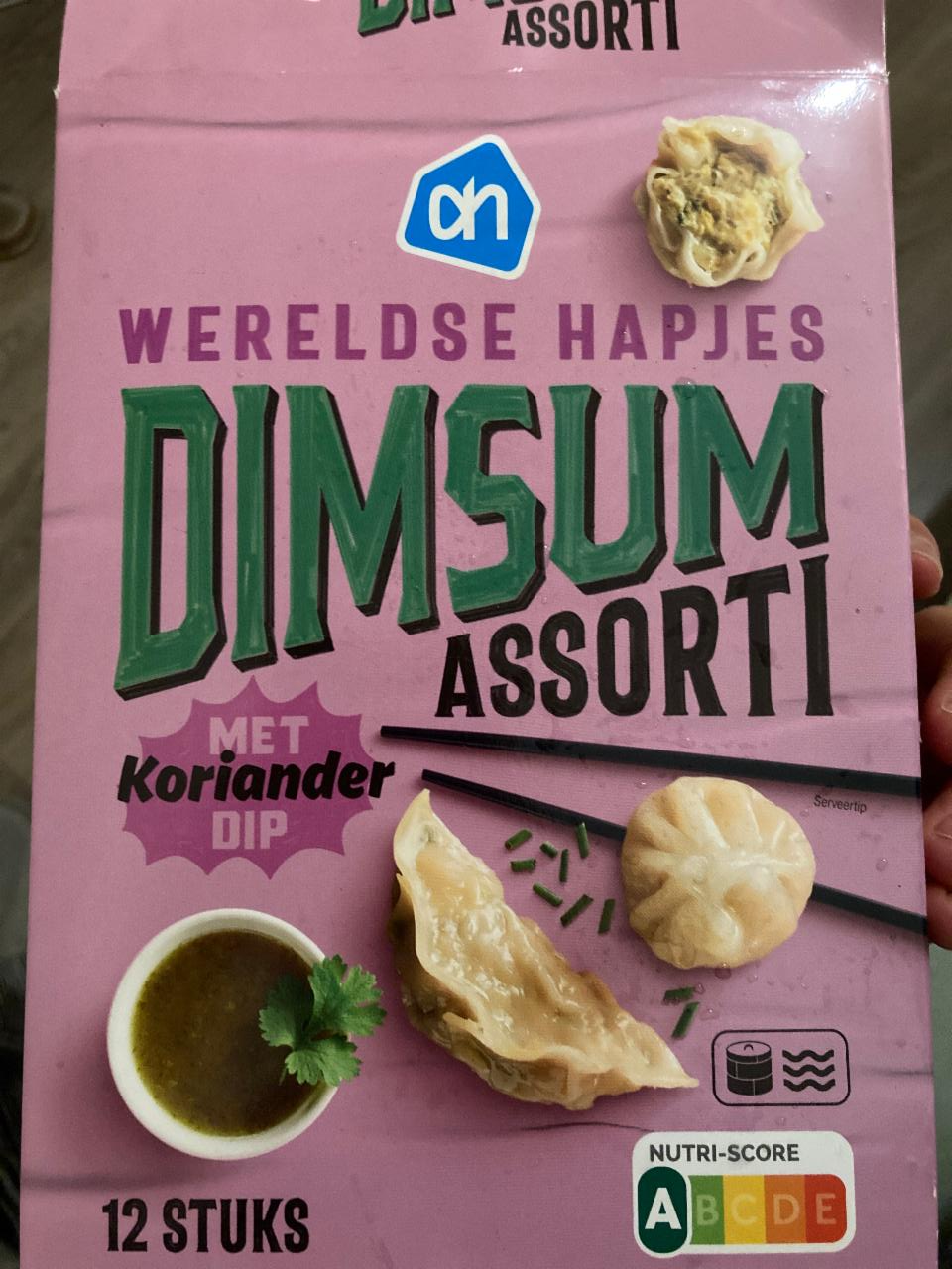 Fotografie - Dimsum Assorti met Koriander dip Albert Heijn