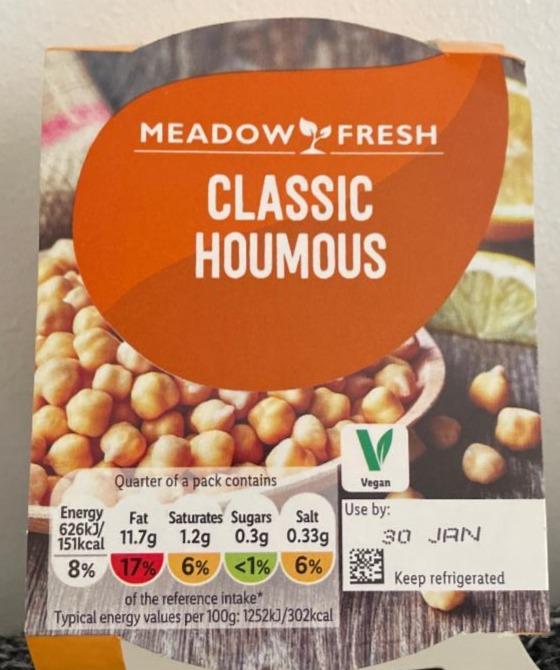 Fotografie - Classic Houmous Meadow Fresh