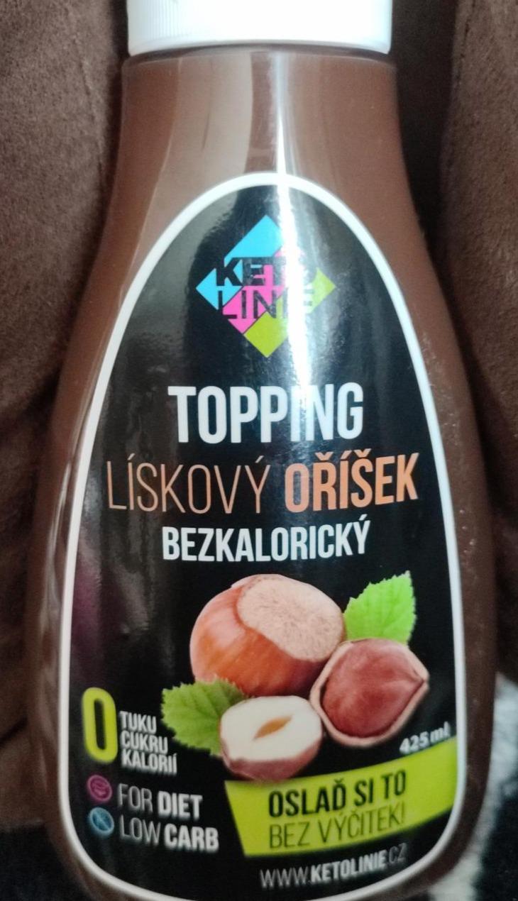 Fotografie - Topping Lískový oříšek bezkalorický KetoLinie