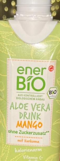 Fotografie - aloe vera drink mango EnerBio