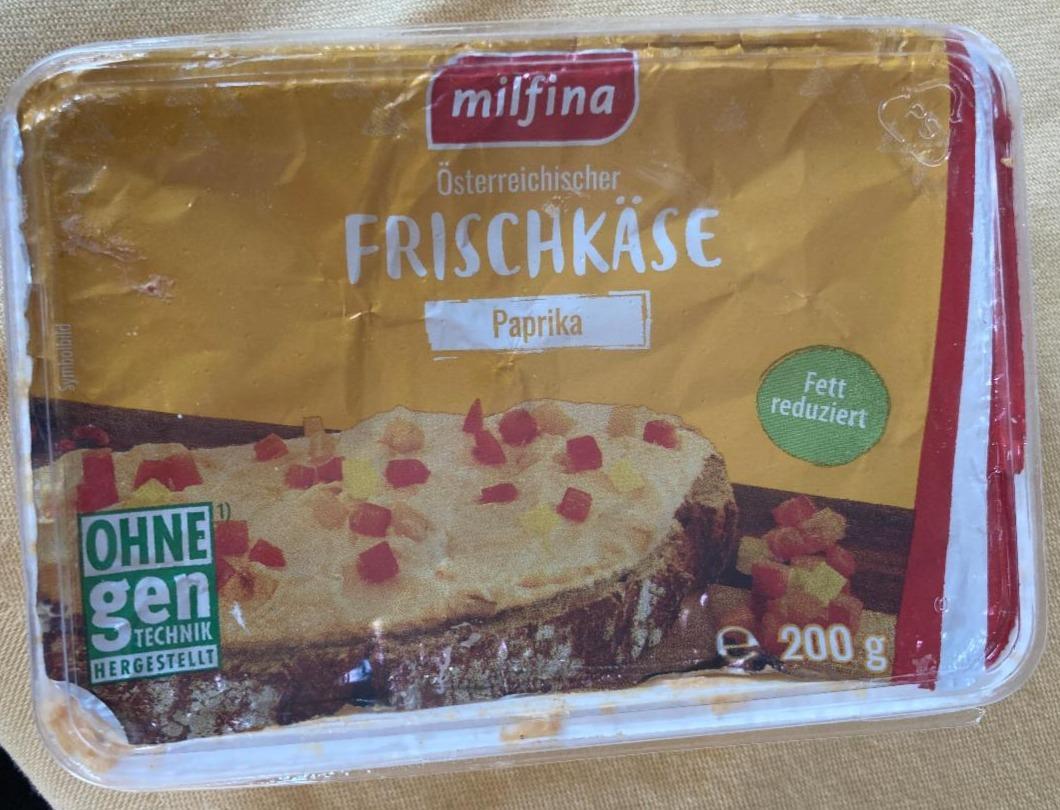 Fotografie - Frischkäse Paprika Milfina