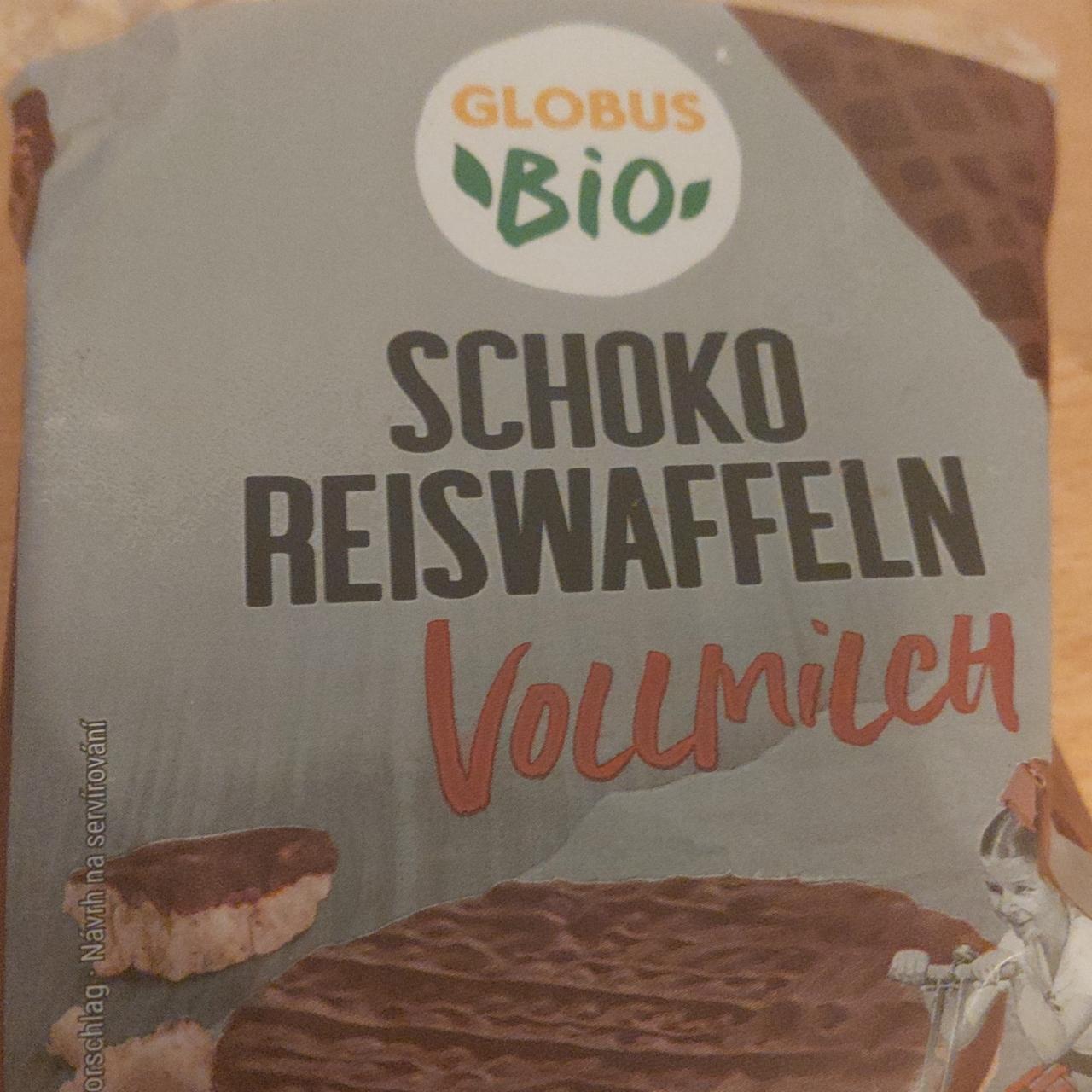 Fotografie - Schoko Reiswaffeln vollmilch Globus Bio