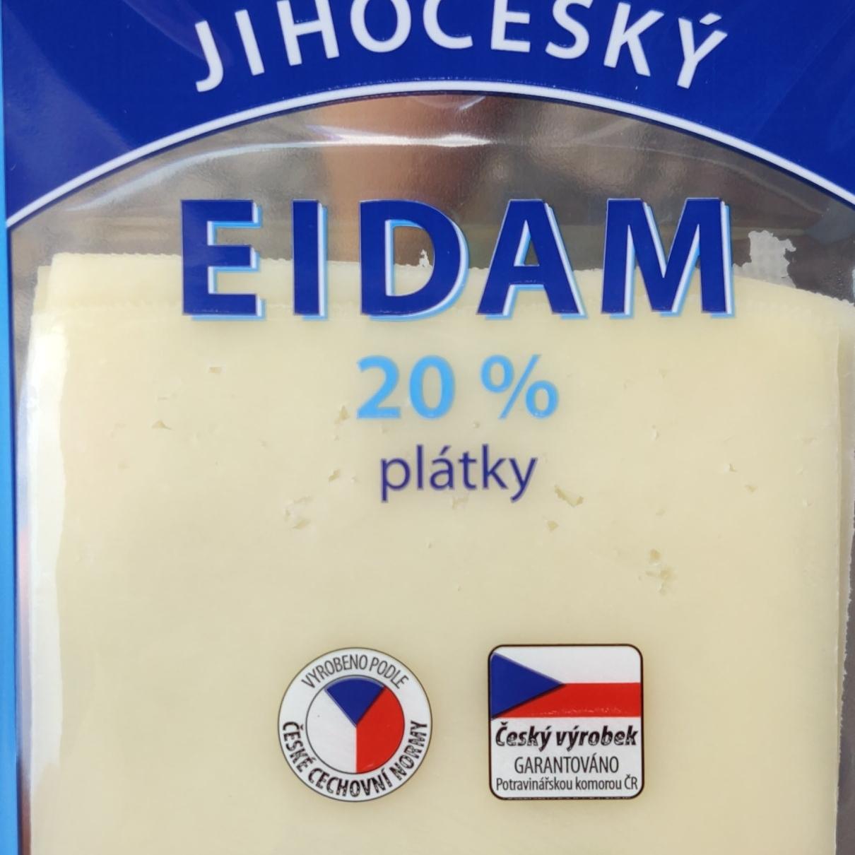 Fotografie - Jihočeský Eidam 20% plátky Madeta