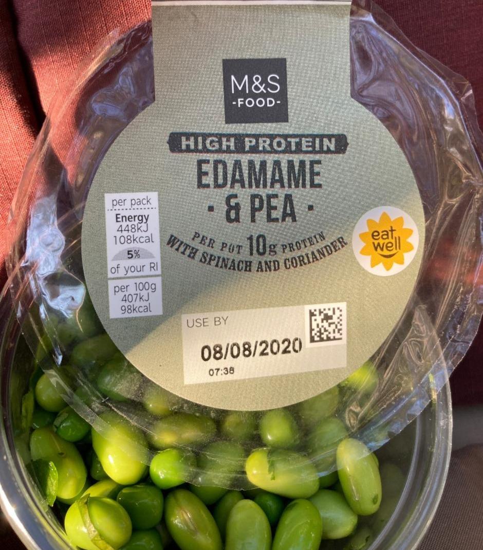 Fotografie - Edamame & pea protein pot M&S