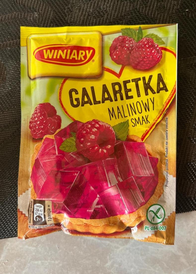 Fotografie - Galaretka malinowy smak Winiary