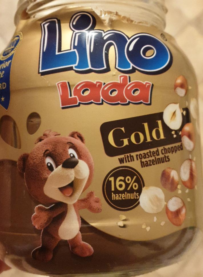 Fotografie - Lino Lada Gold 16% hazelnut Podravka