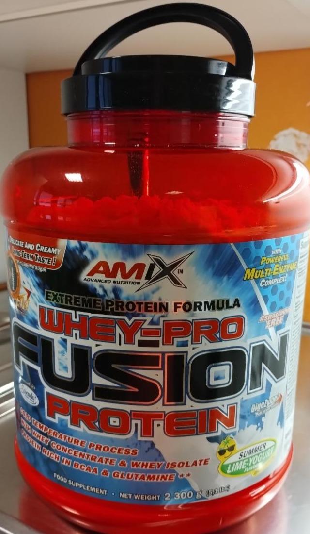 Fotografie - WheyPro Fusion Protein Lime-Yogurt Amix Nutrition