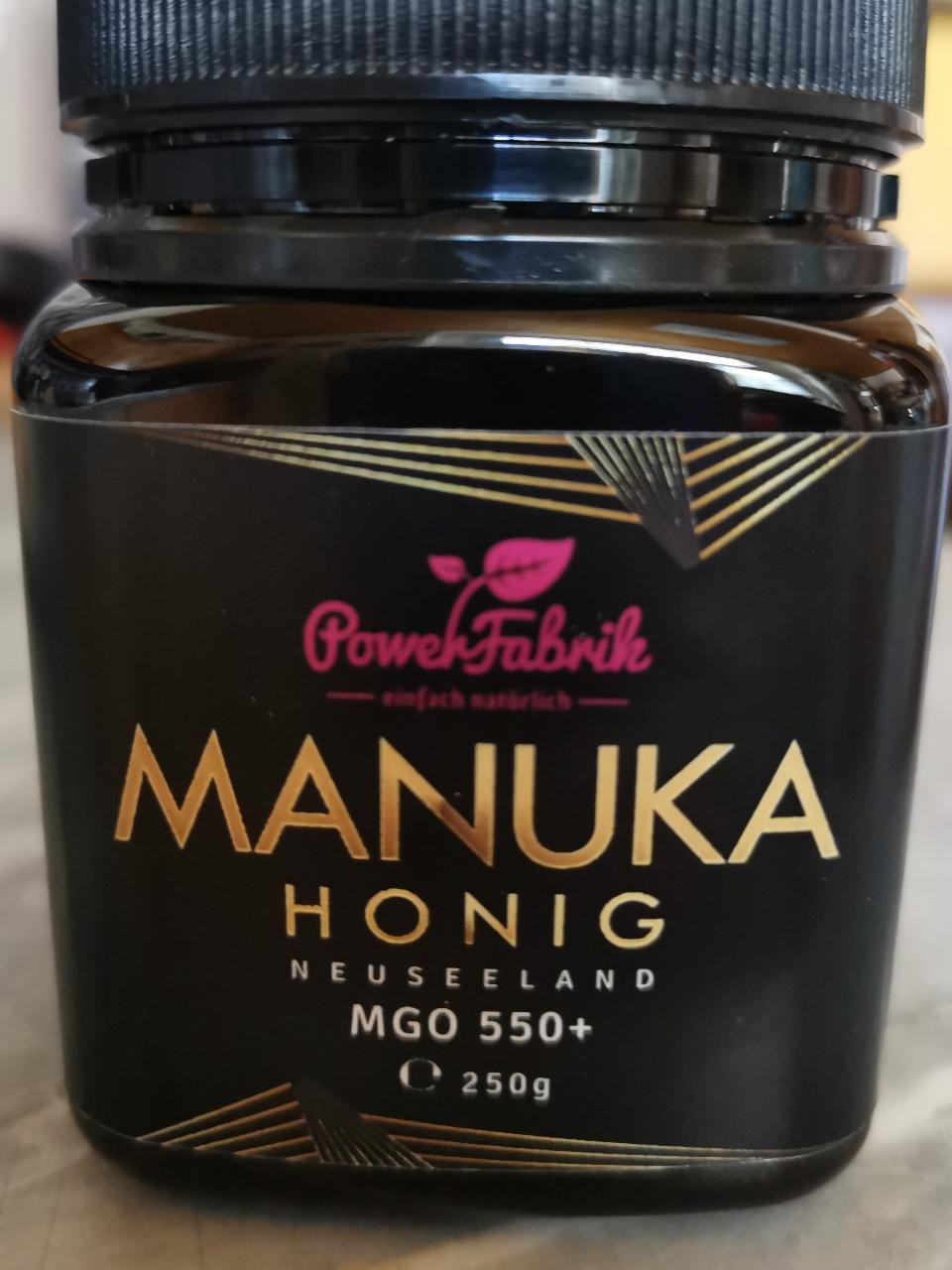 Fotografie - Manuka Honig MGO 550+ Neuseeland