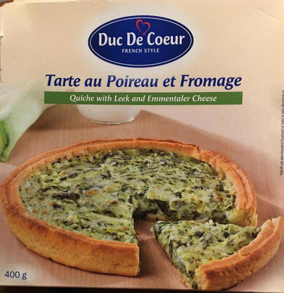 Fotografie - Tarte au Poireau et Fromage Duc De Coeur