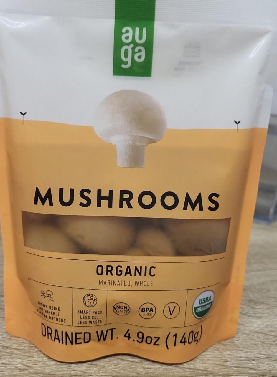 Fotografie - Mushrooms organic marinated whole Auga