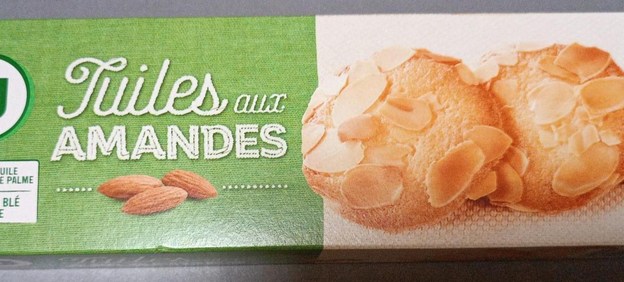 Fotografie - Tuiles aux amandes U