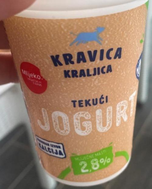 Fotografie - Tekući Jogurt Kravica Kraljica