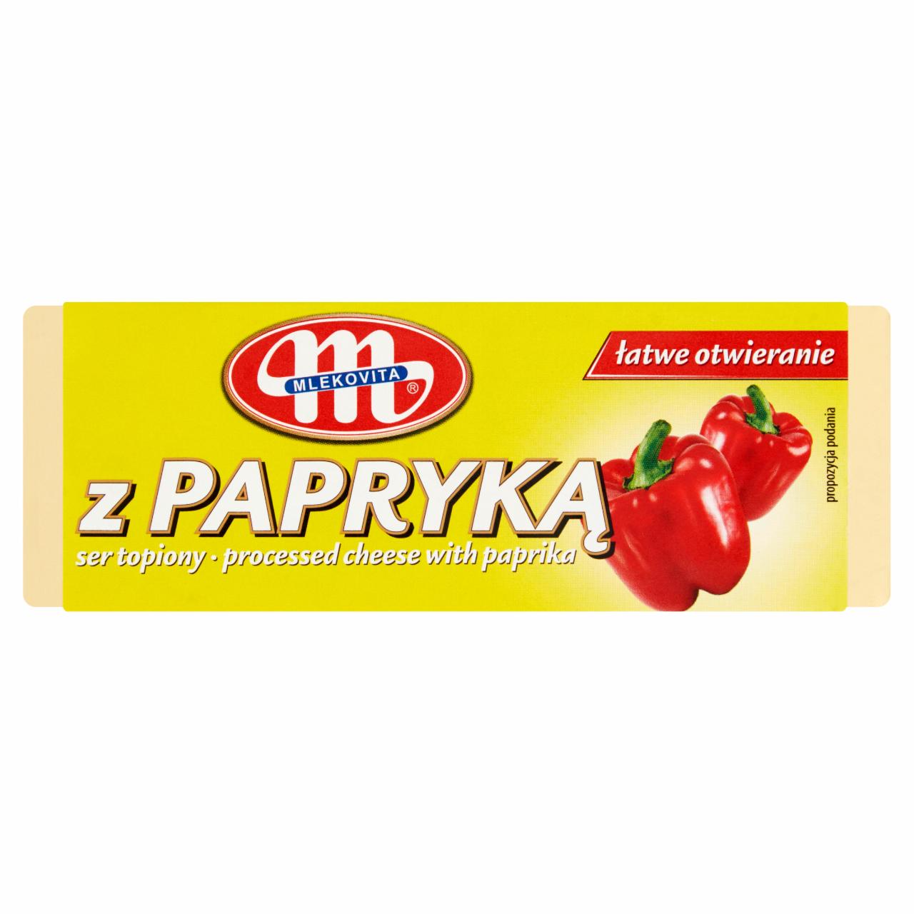 Fotografie - Ser topiony z papryką Mlekovita