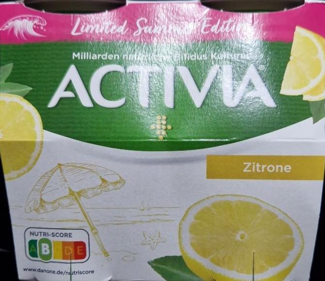 Fotografie - Activia Zitrone