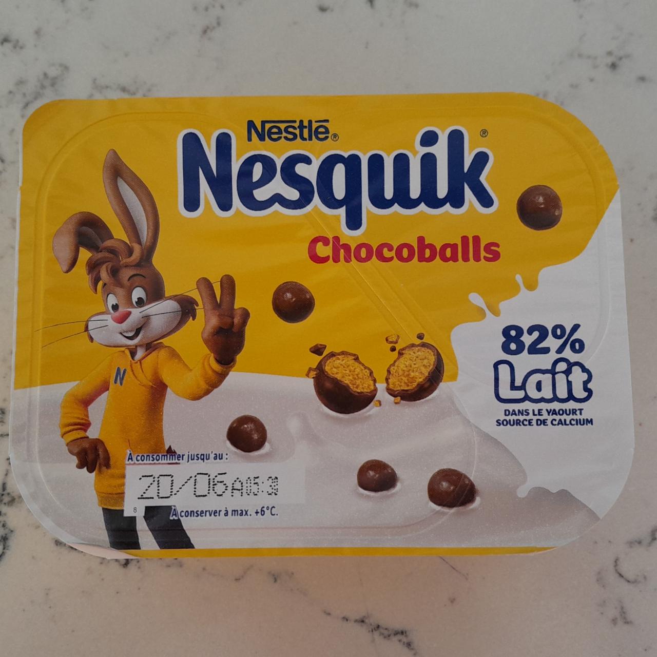 Fotografie - Nesquik chocoballs Nestlé