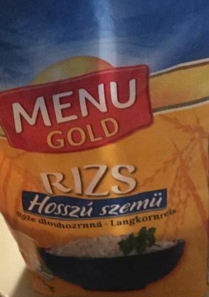 Fotografie - rýže dlouhozrnná loupaná parboiled Menu Gold