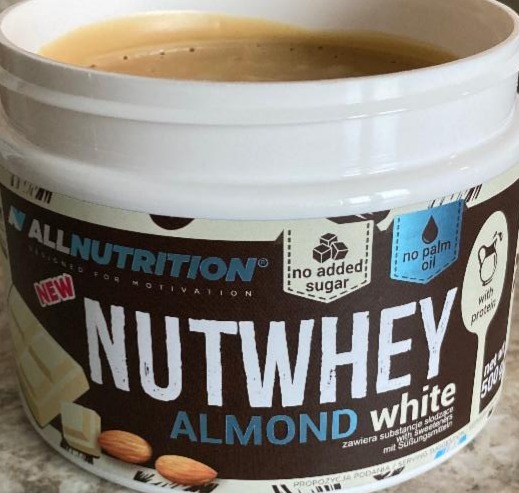 Fotografie - Nutwhey Almond white Allnutrition