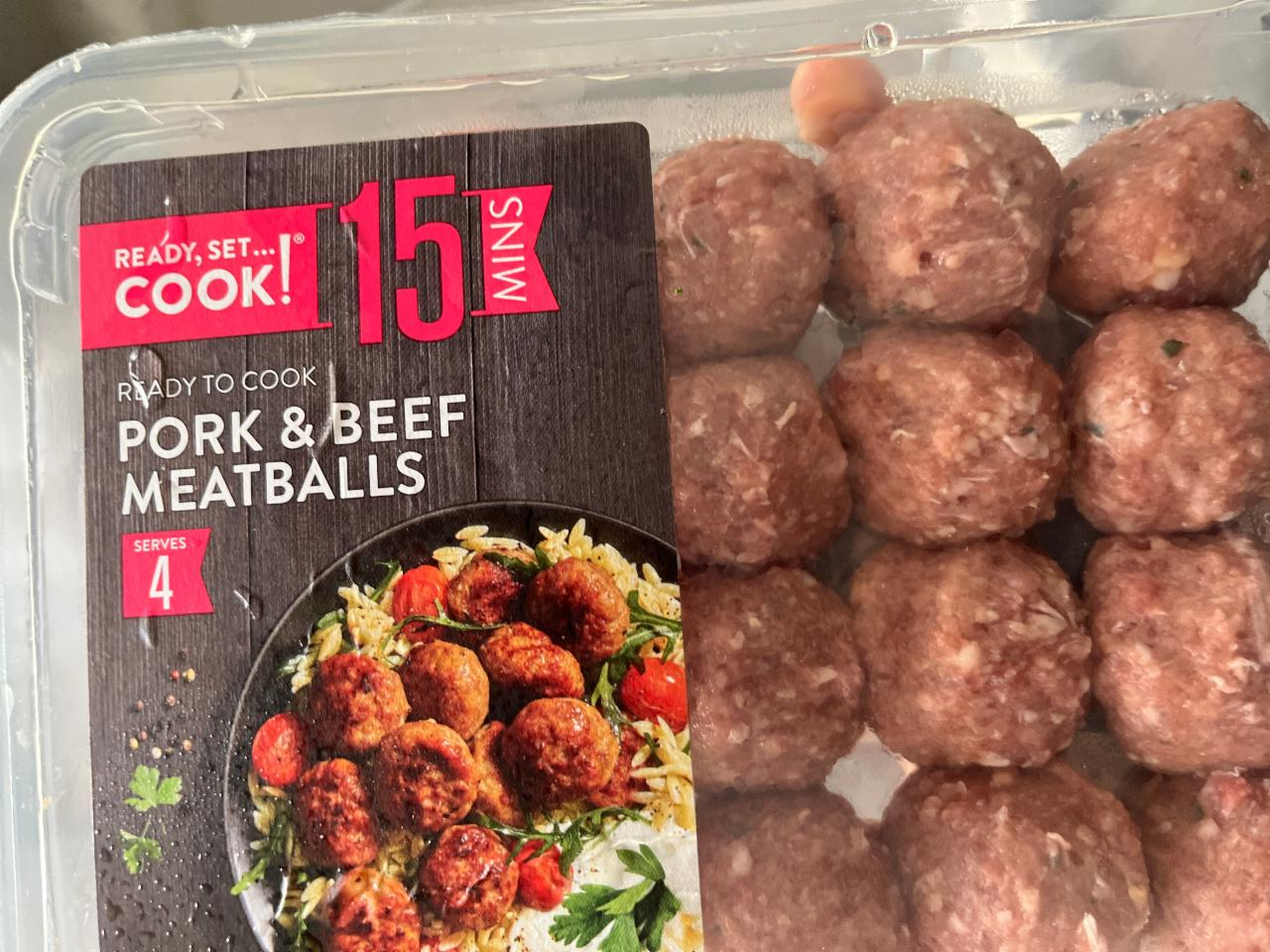 Fotografie - Pork & Beef meatballs Ready, set…cook!