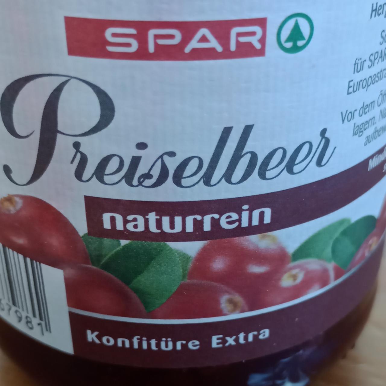 Fotografie - Preiselbeer naturrein Spar