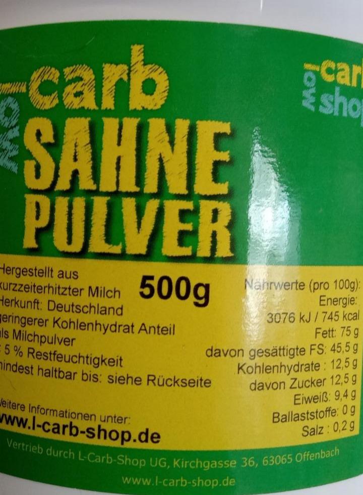 Fotografie - Low Carb Sáhne Pulve