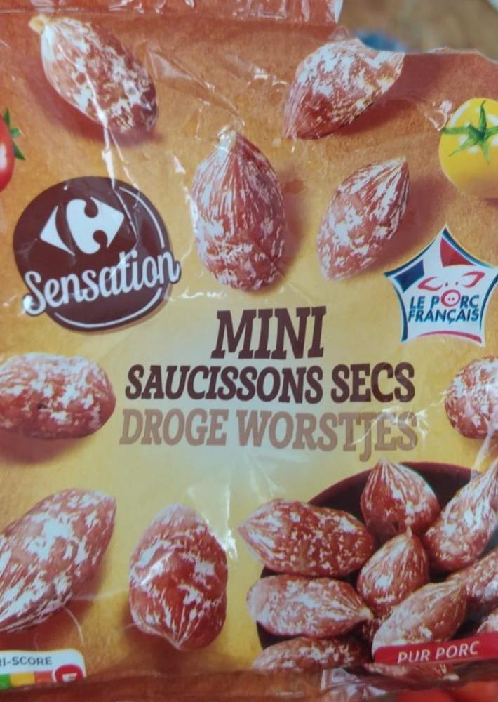 Fotografie - Mini Saucissons Secs Carrefour