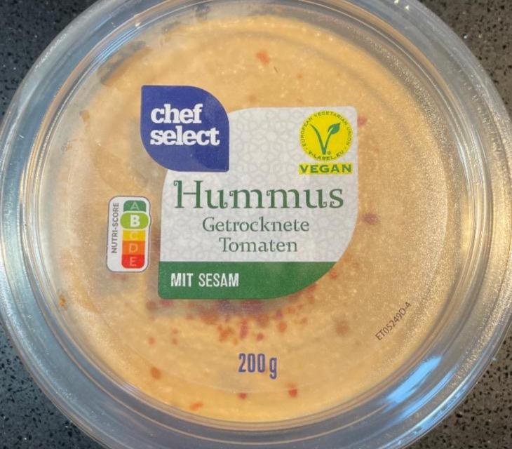 Fotografie - Hummus getrocknete tomaten mit sesam Chef Select