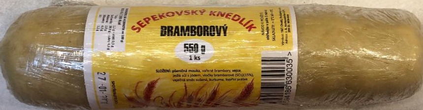 Fotografie - Sepekovský knedlík bramborový