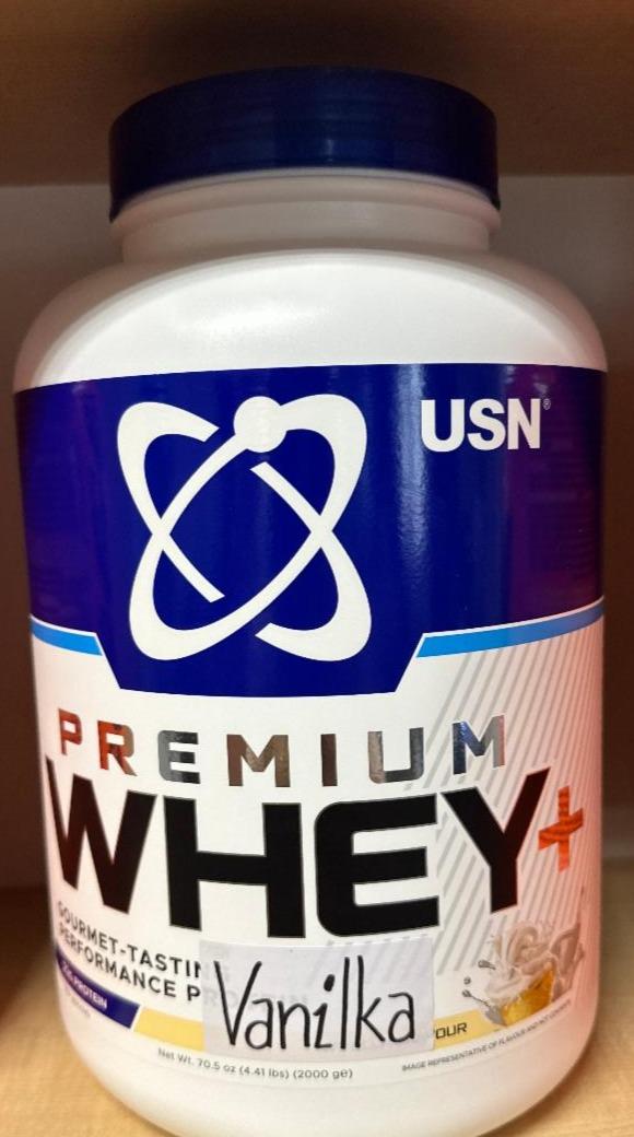 Fotografie - USN premium whey vanilka