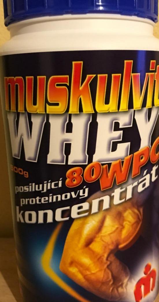 Fotografie - Muskulvit WHEY 80 WPC