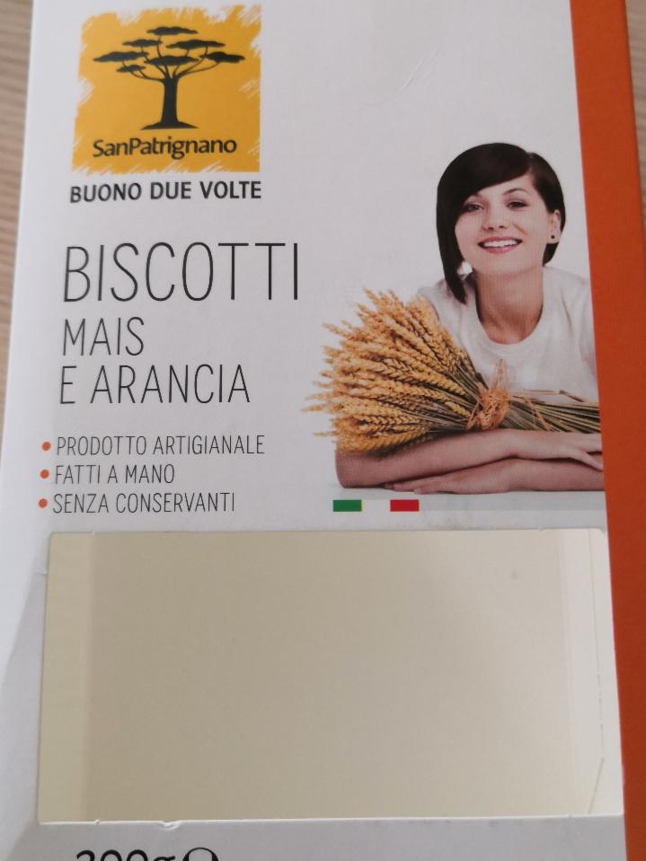 Fotografie - Biscotti mais e arancia San Patrignano