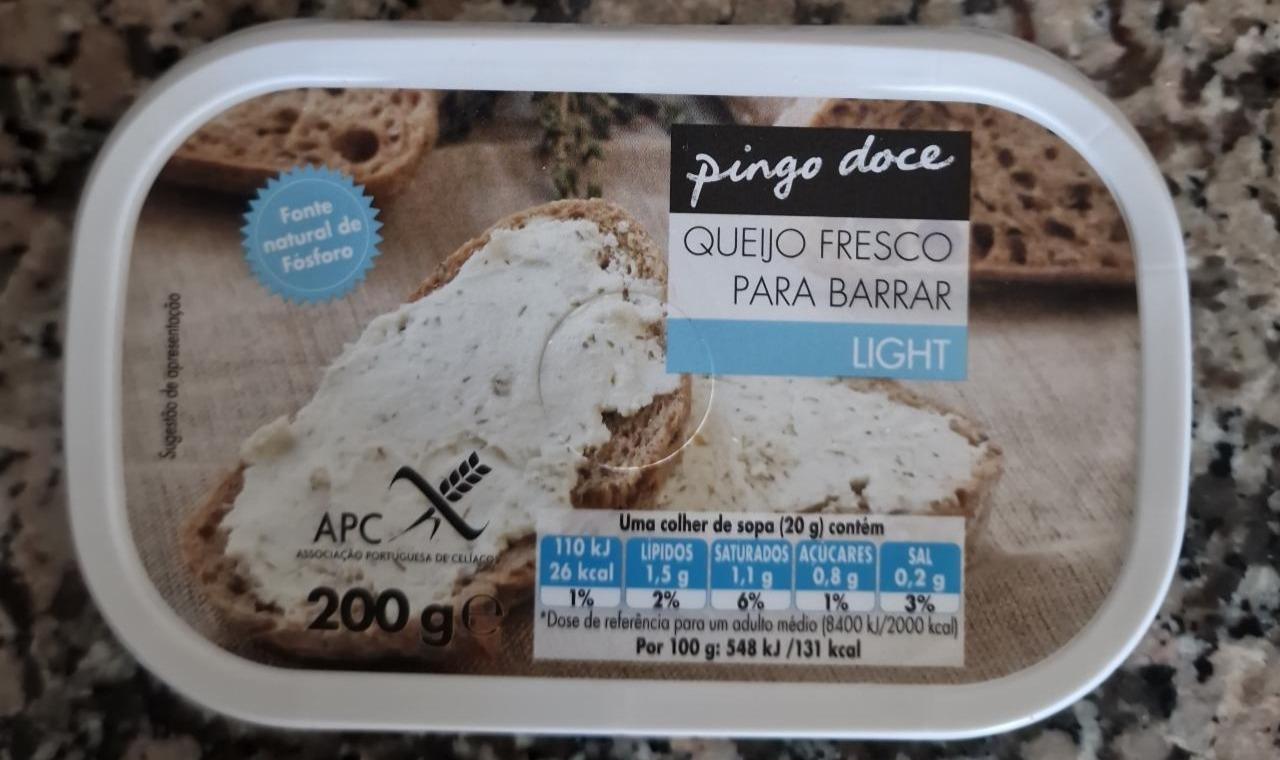 Fotografie - Queijo fresco para barrar light Pingo Doce