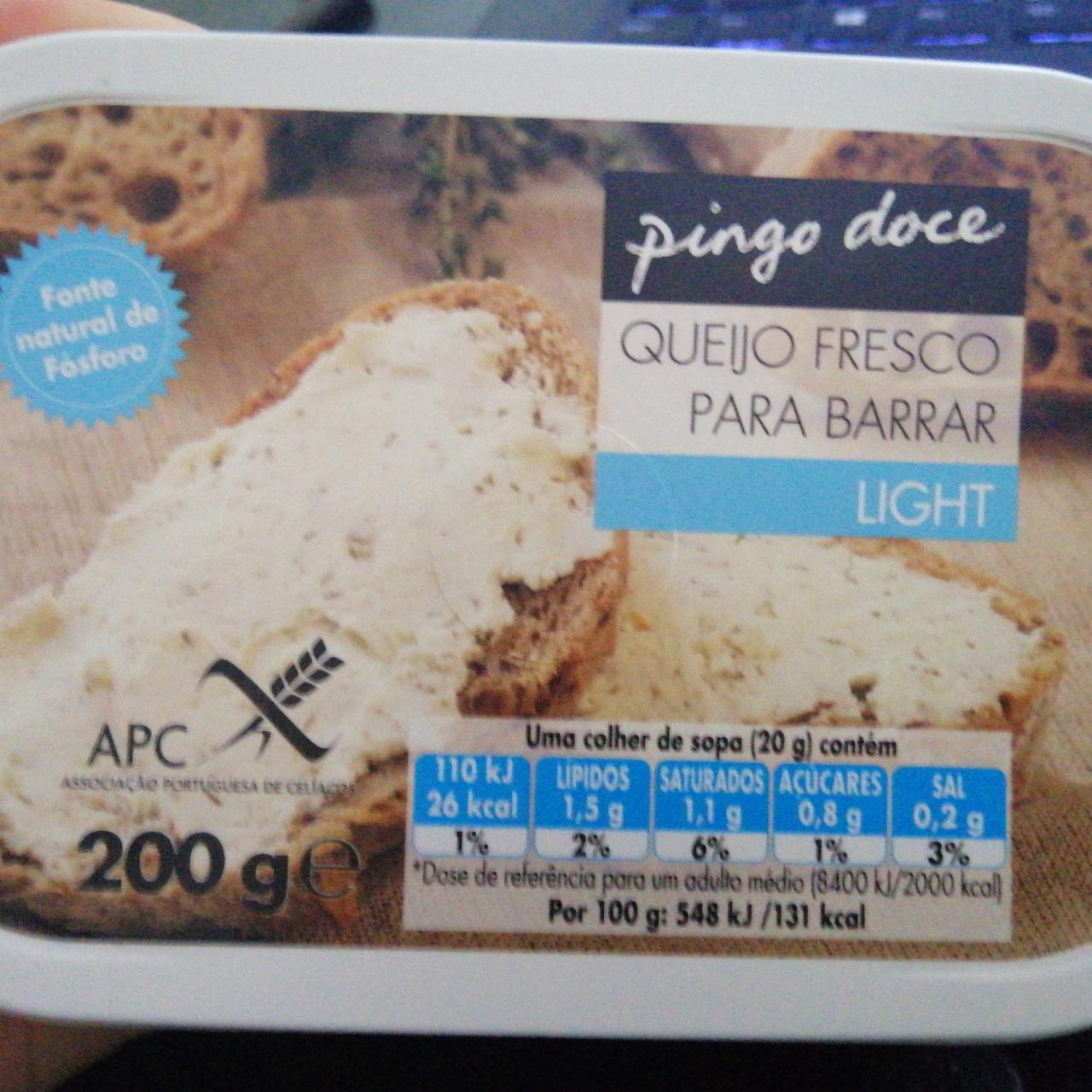 Fotografie - Queijo fresco para barrar light Pingo Doce