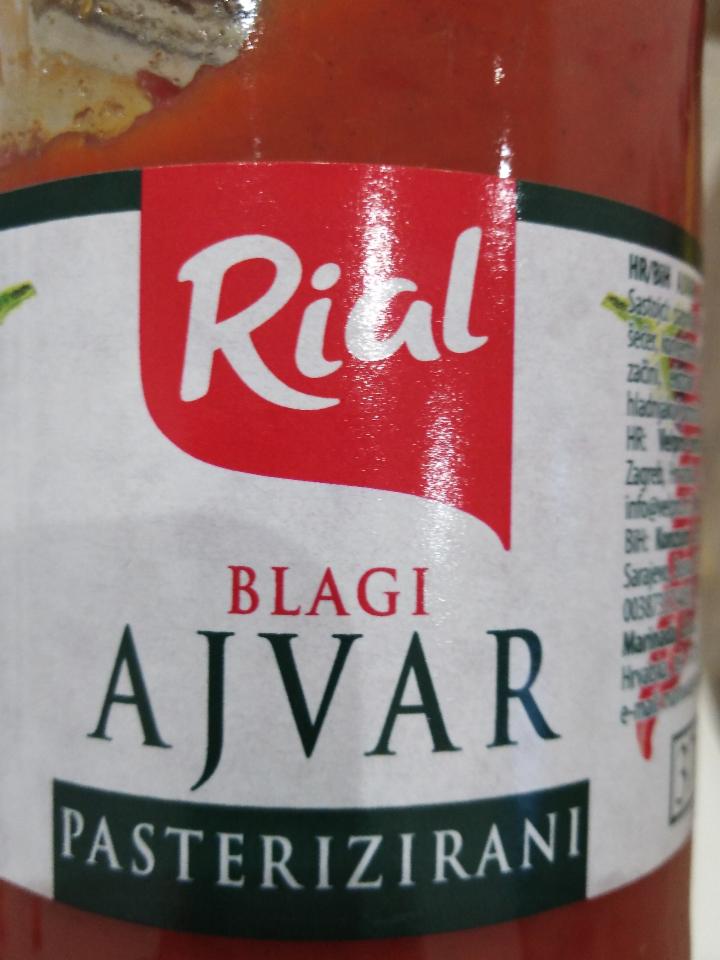 Fotografie - Blagi Ajvar Rial