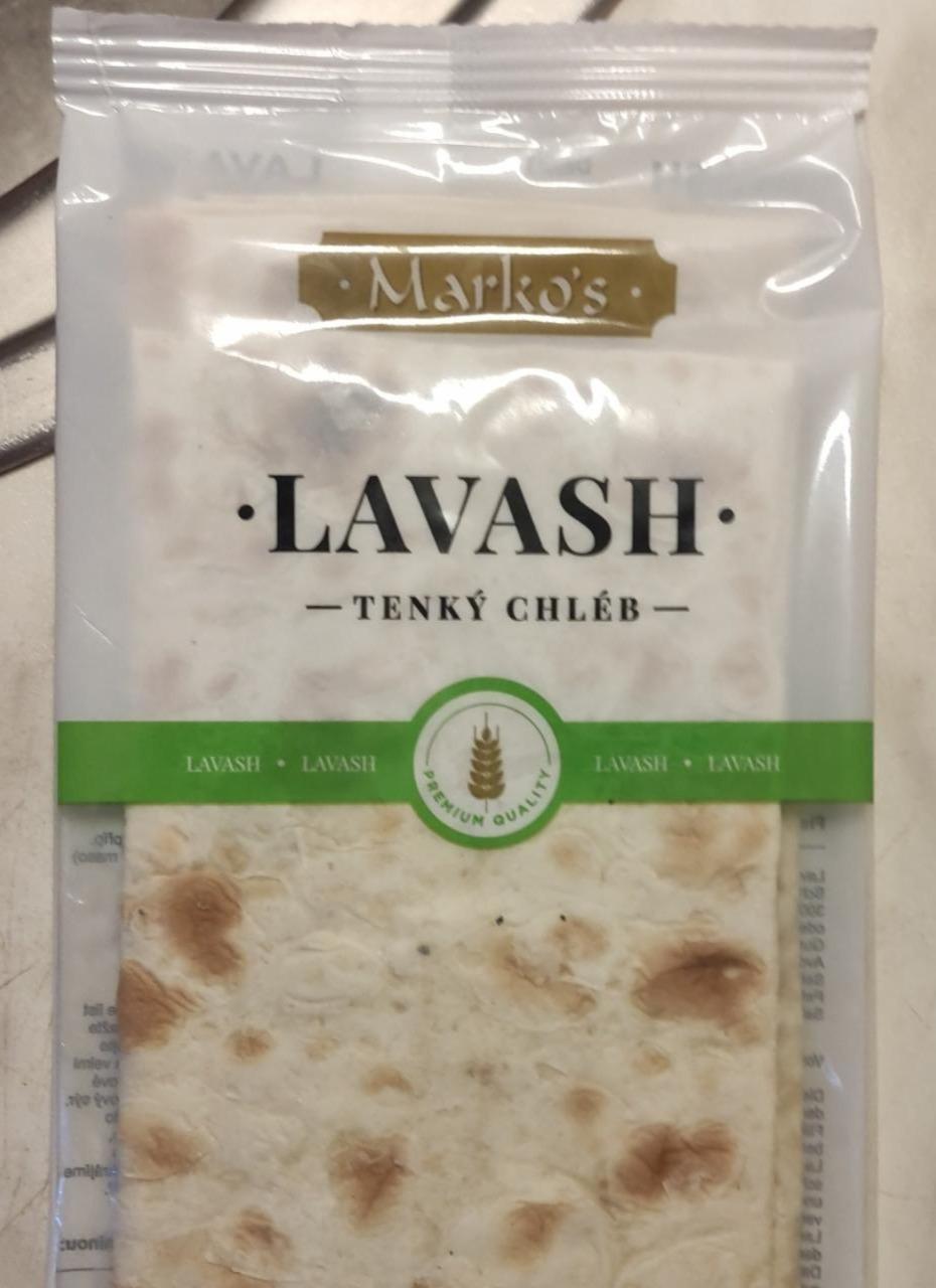 Fotografie - Lavash tenký chléb Marko's