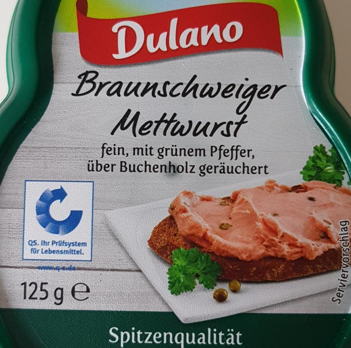 Fotografie - Braunschweiger Mettwurst Dulano