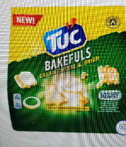 Fotografie - Bakefuls cream cheese & oninon - Tuc