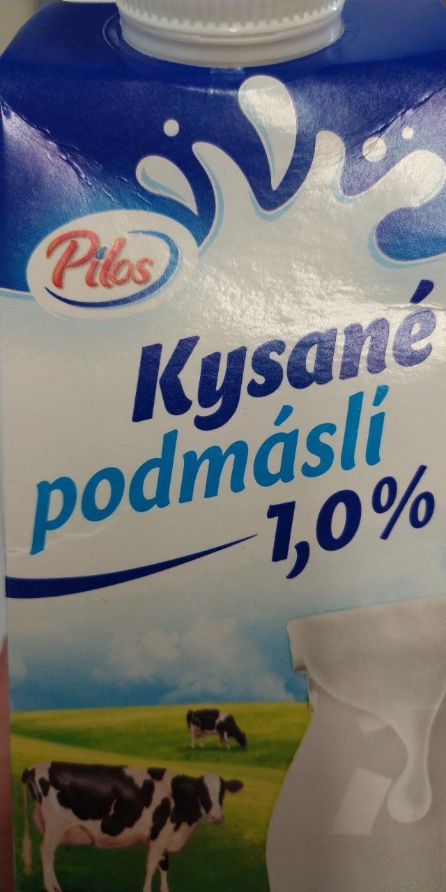 Fotografie - zakysané podmáslí Pilos 1%