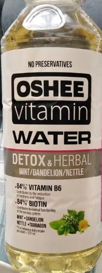 Fotografie - Oshee Vitamín Detox&Herbal