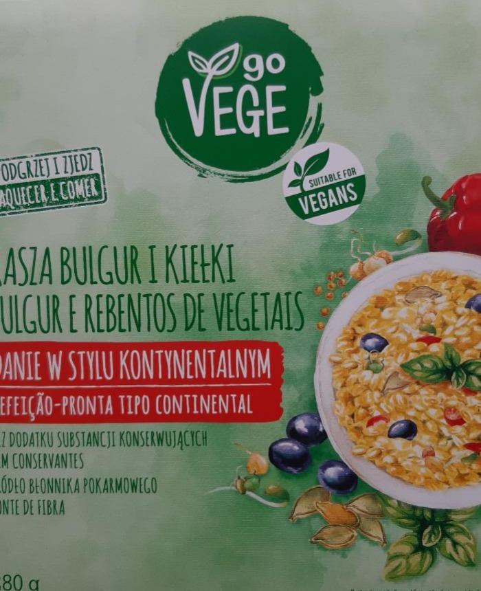 Fotografie - Kasza bulgur i kiełki Go Vege