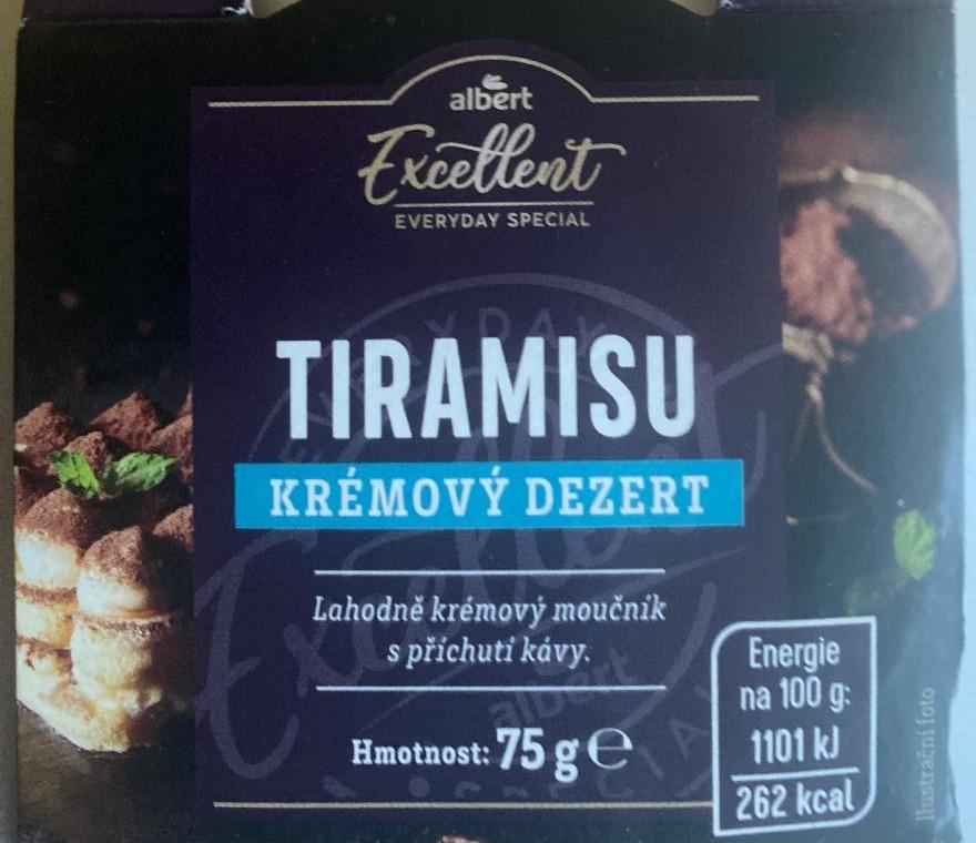 Fotografie - Tiramisu krémový dezert Albert Excellent