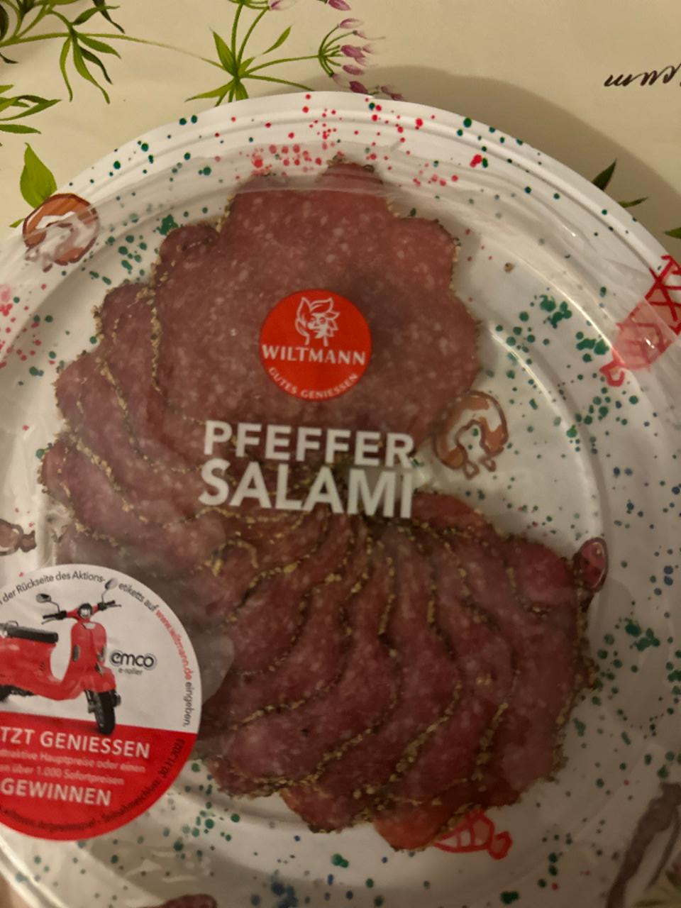 Fotografie - Pfeffer salami Wiltmann