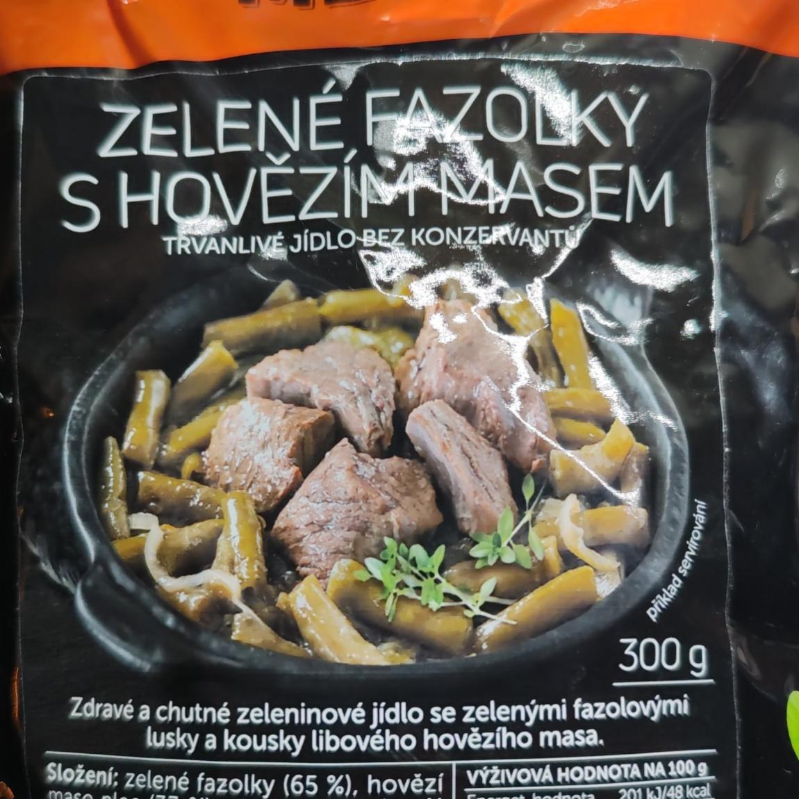 Fotografie - Zelené fazolky s hovězím masem Expres menu