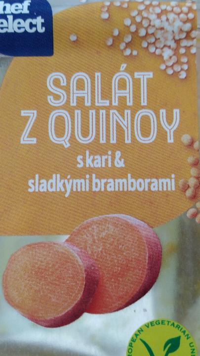 Fotografie - Salát z quinoy s kari&sladkými bramborami