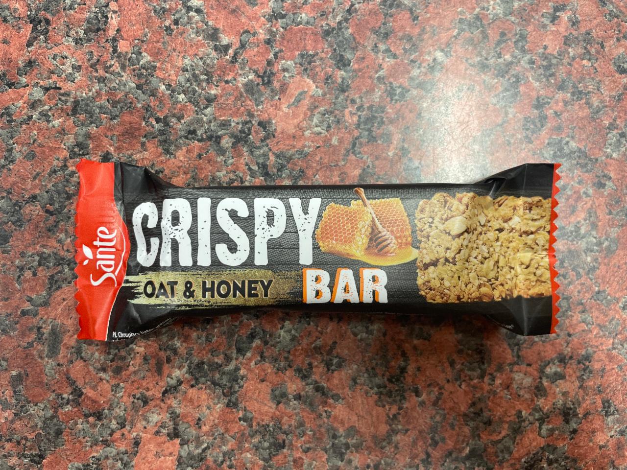 Fotografie - Crispy bar Oat and honey Sante