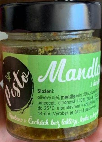 Fotografie - Mandlové pesto s bazalkou