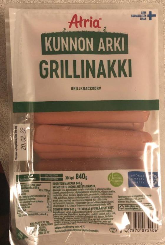 Fotografie - Kunnon Arki Grillinakki Atria