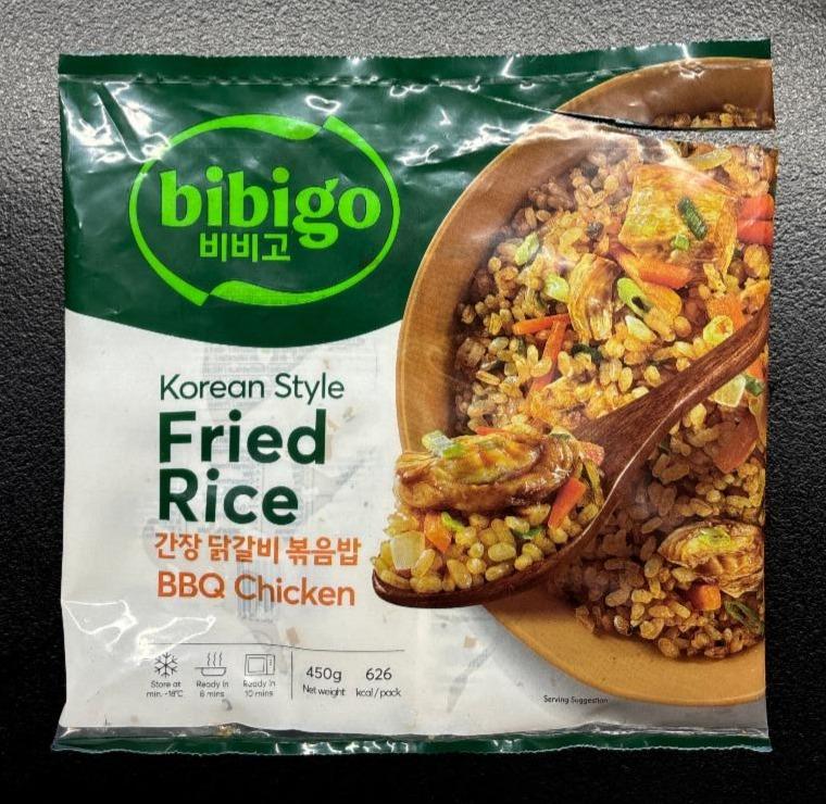 Fotografie - Fried rice BBQ chicken korean style Bibigo