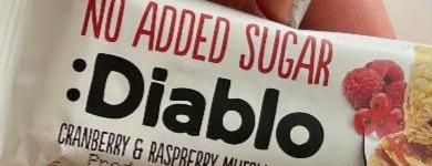 Fotografie - diablo no added sugar raspberry