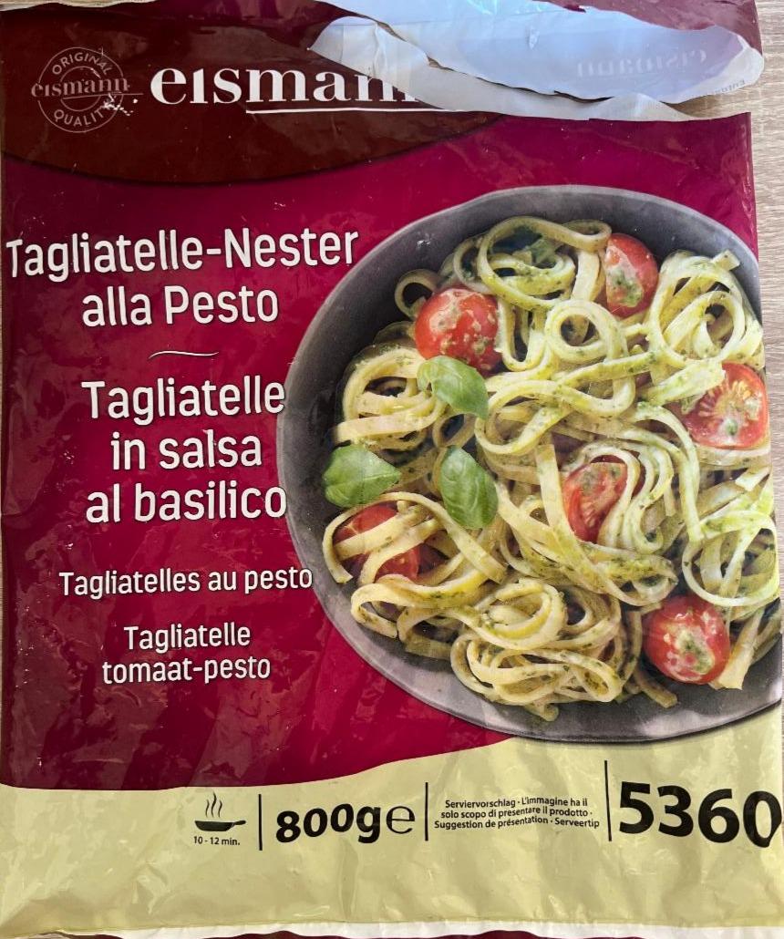 Fotografie - Tagliatelle-Nester alla Pesto Eismann