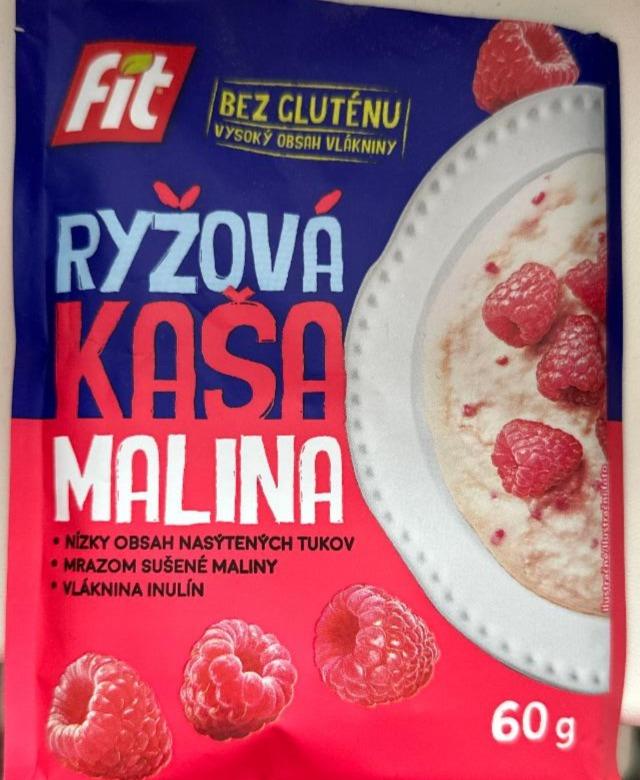 Fotografie - Ryžová kaša malina Fit